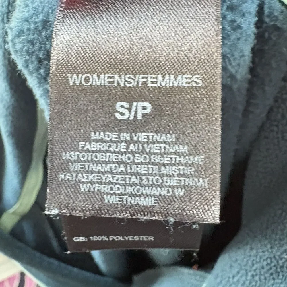 The North Face Blue Fleece Pullover‎ Women 1/4 Zip Polartec Outdoor Hike Small